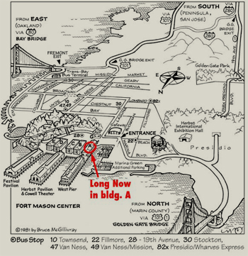 Fort Mason Local Map