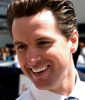 Mayor Gavin Newsom